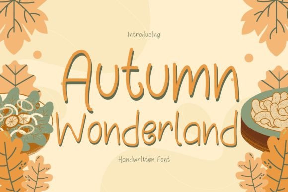 Autumn Wonderland Font for Web Design