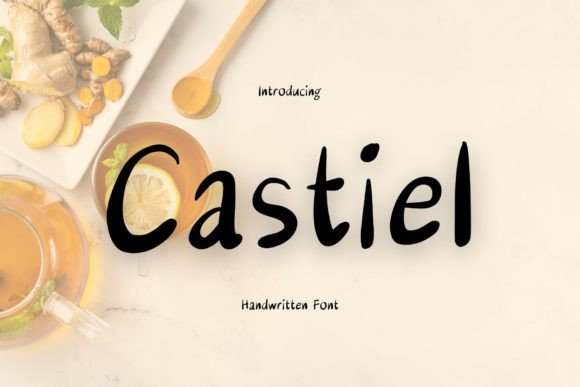 Castiel: A Handwritten Font for Creative Projects