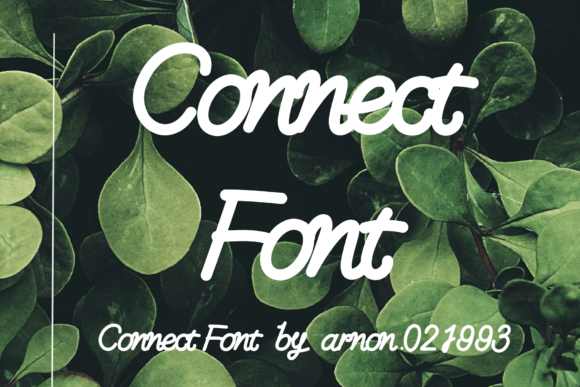 Connect: A Versatile Script Font