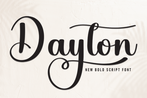 Dayton: A Bold Handwritten Font