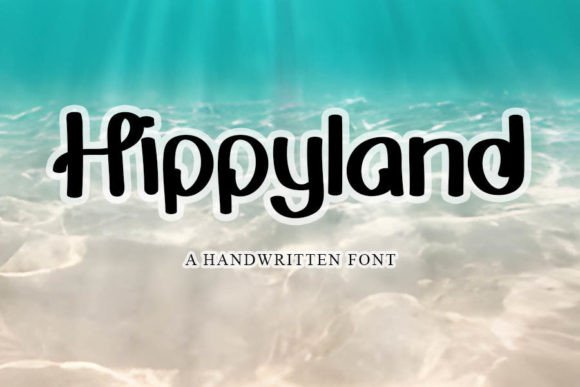 Hippyland: A Trendy Handwritten Font