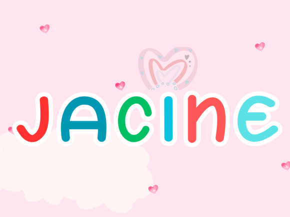 Jacine: A Playful Handwritten Font