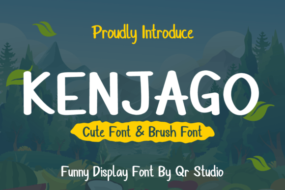 Kenjago: A Handwritten Font for Creative Expression