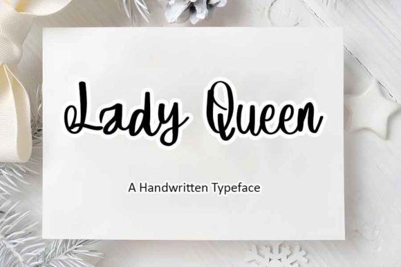 Lady Queen: A Joyful Handwritten Font