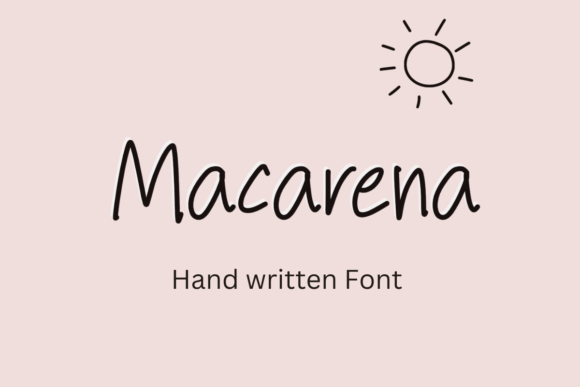 Macarena Font Review