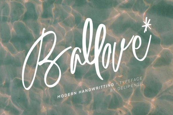 Modern Handwriting with Ballove