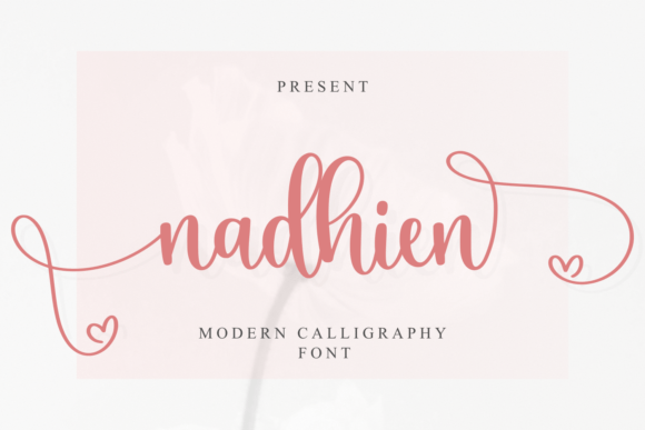 Nadhien: A Modern Script Font for Business