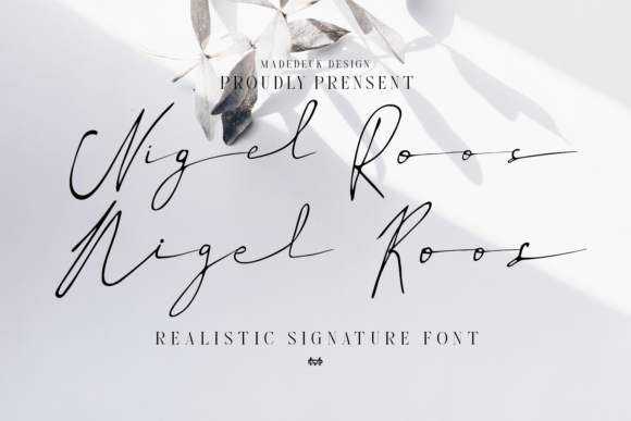 Nigel Roos Font: Elegant Script for Creative Projects