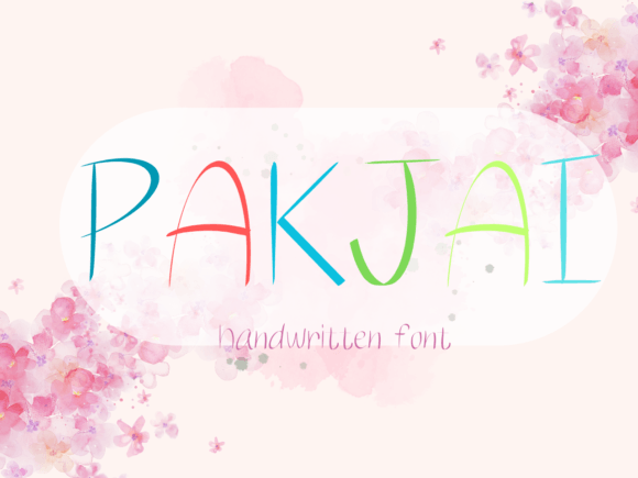 Pakjai: A Script Font for Professional Branding