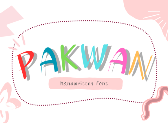 Pakwan: A Handwritten Font for Elegant Design