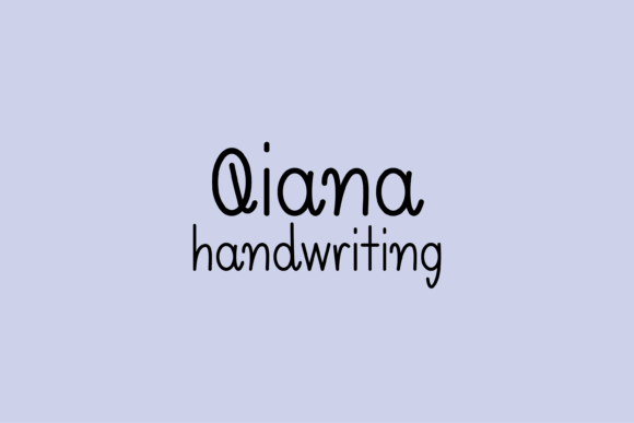 Qiana: A Friendly Display Font for Creative Campaigns