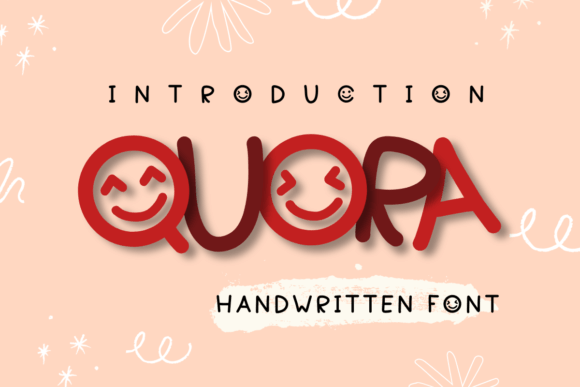 Quora: A Friendly Handwritten Font