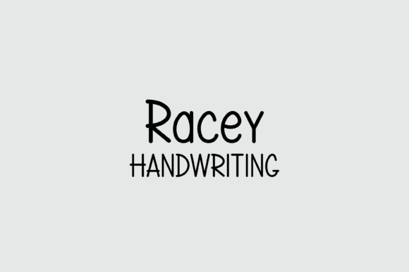 Racey: A Whimsical Font for Editorial Design