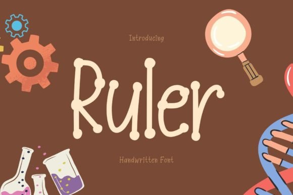 Ruler: A Cute Handwritten Font for Your Brand