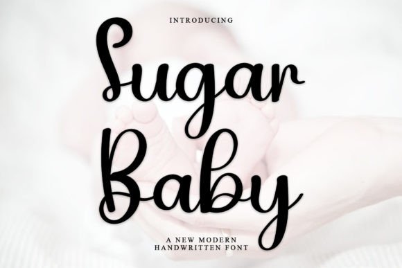 Sugar Baby Font: Elegant Script for Craft Projects