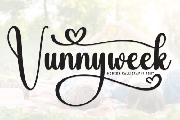 Vunnyweek Font: Sweet & Stylish