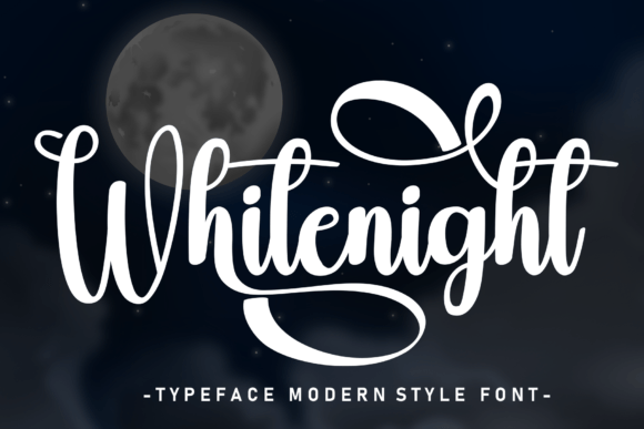 Whitenight Font for Business Branding