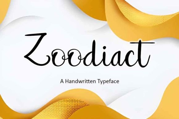 Zoodiact: A Font That Speaks Volumes
